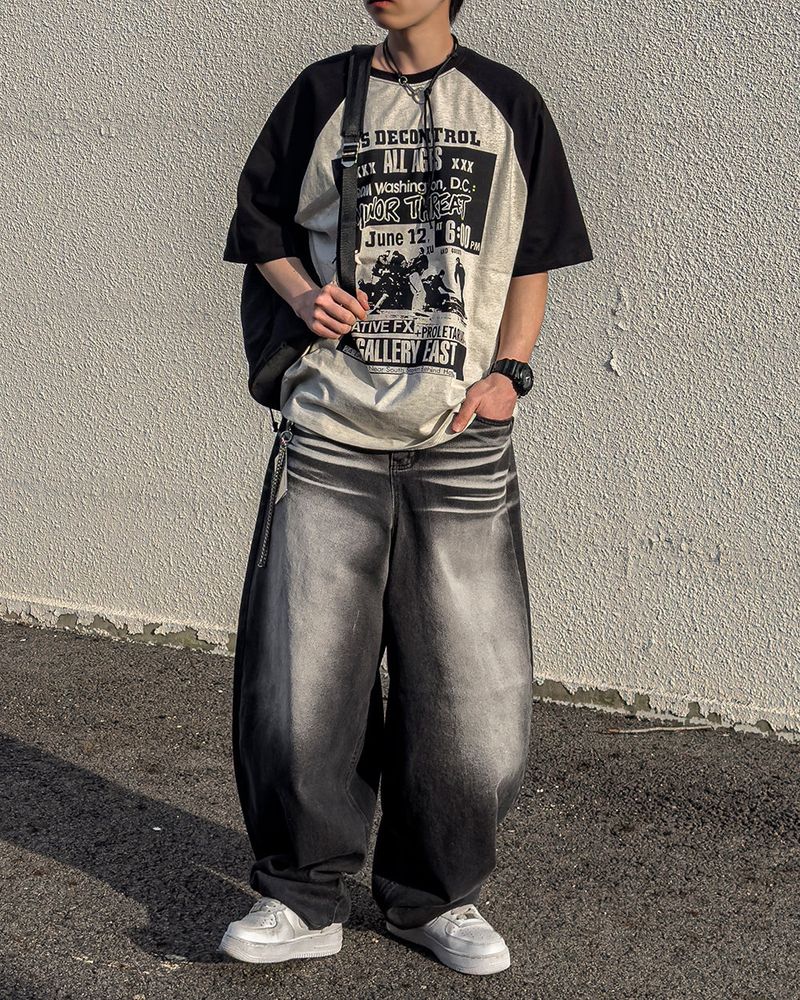 Control Raglan T-Shirts 3C