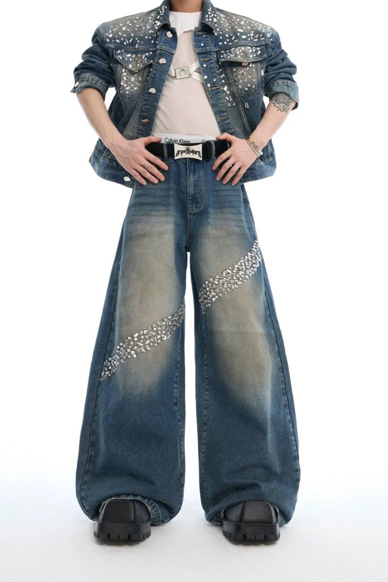 Rhinestone Jeans