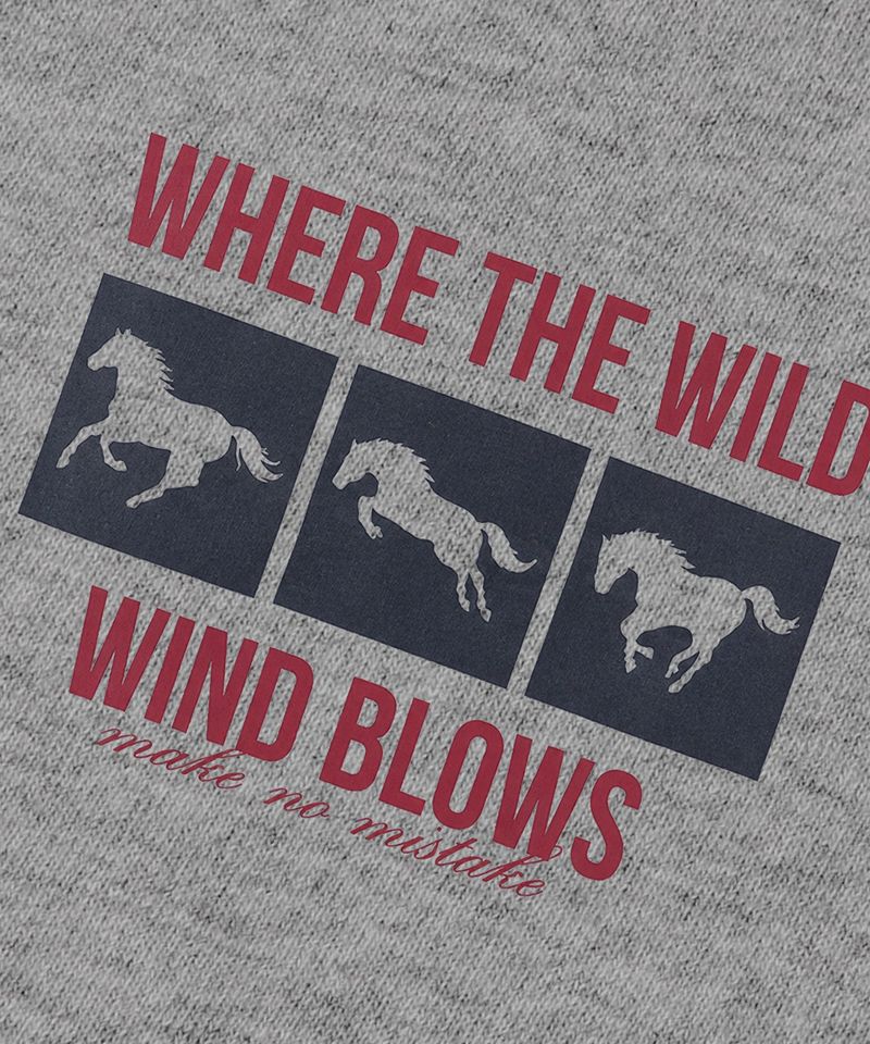 horse box cropped T-shirt - Gray