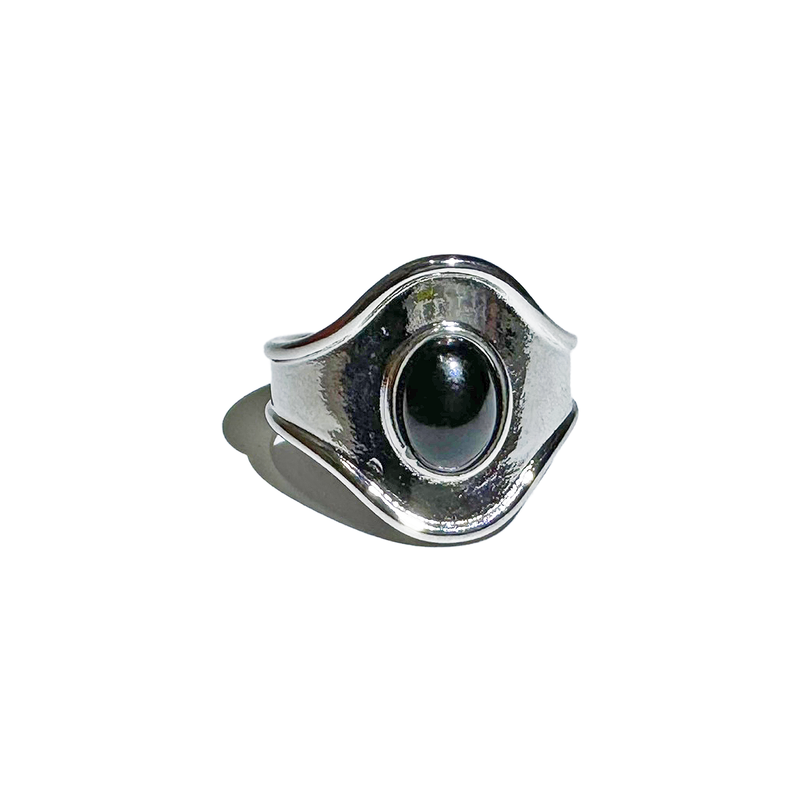 3amgang（スリーエイエムギャング）の「[Baby monster Ruka/Bad villain Ina] Black dot ring（Accessories）」