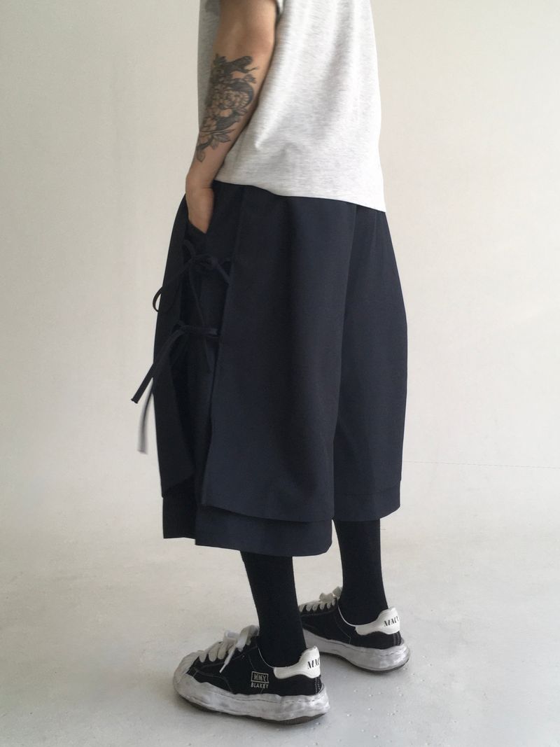 cama layered pants(2colors)
