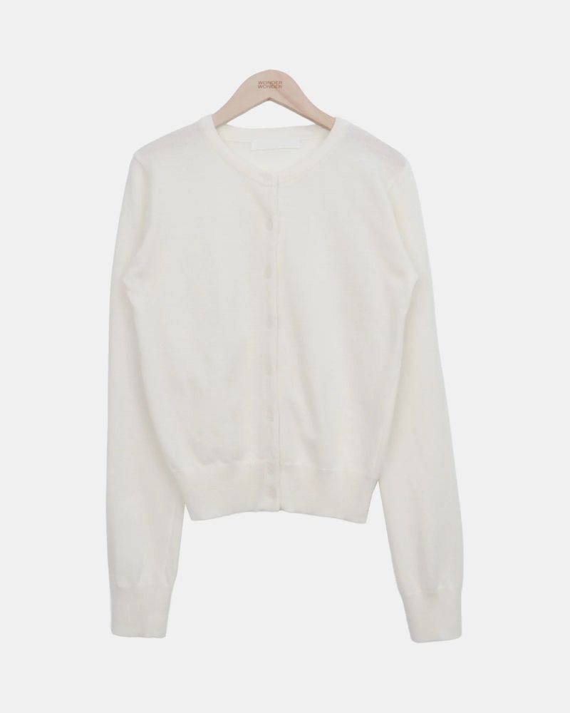 Moeun Round-Neck Cardigan