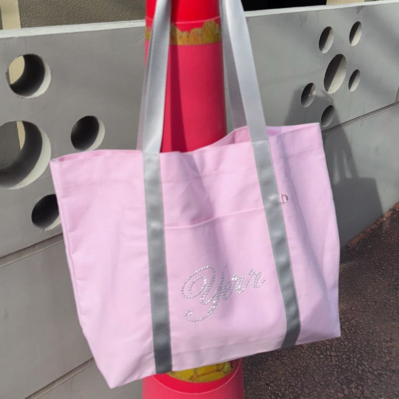 I SAY YERR（アイ セイ イェール）の「イェル コットンバッグ (pink)（バッグ）」