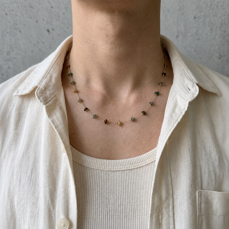 FADE MEET（フェードミート）の「Terrain Bead Chain Necklace（Accessories）」