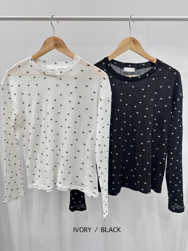 DOT LAYERED T-SHIRT