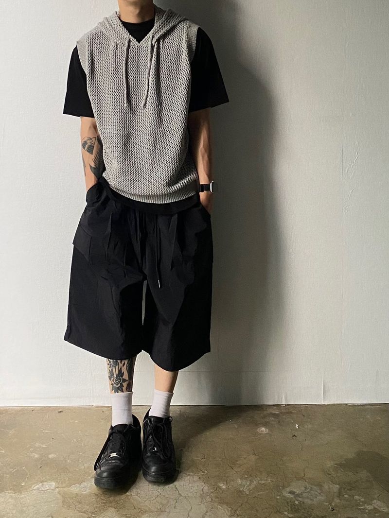 Net Hooded Vest 3C