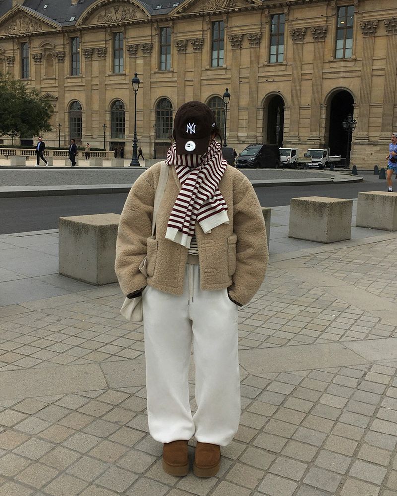 [ORIGINAL] Tambur Leather Shearling Coat