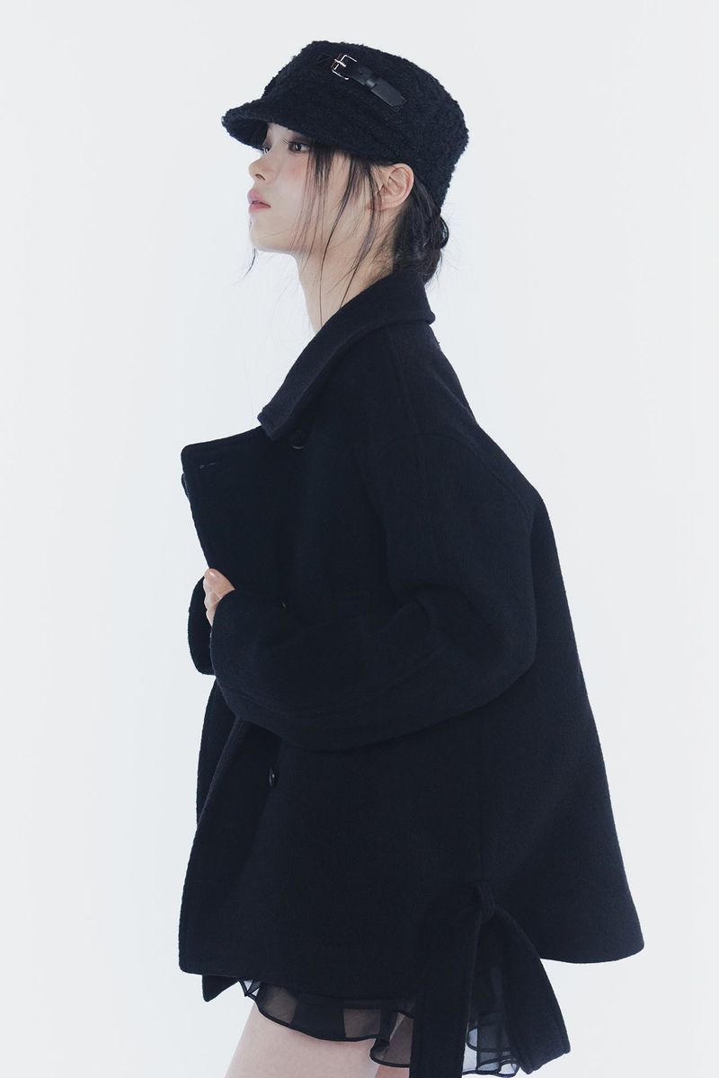 LUNA BELLBOY CAP black