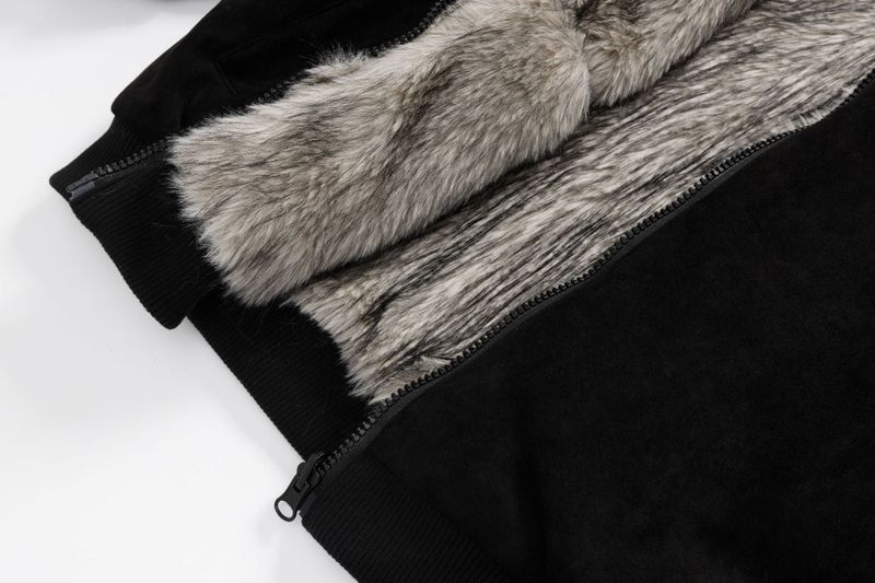 Marlow Reversible Logo Fur Jumper