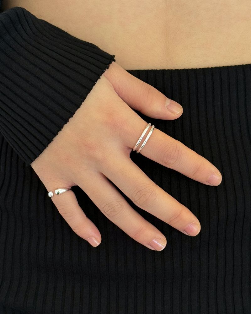 Promise ring (silver) *1PCS