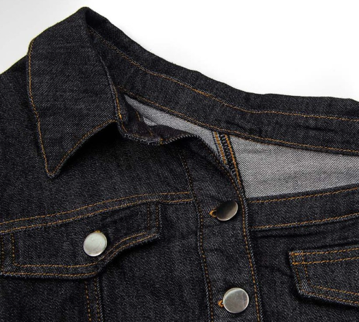 Elodie Asymmetric Denim Jacket