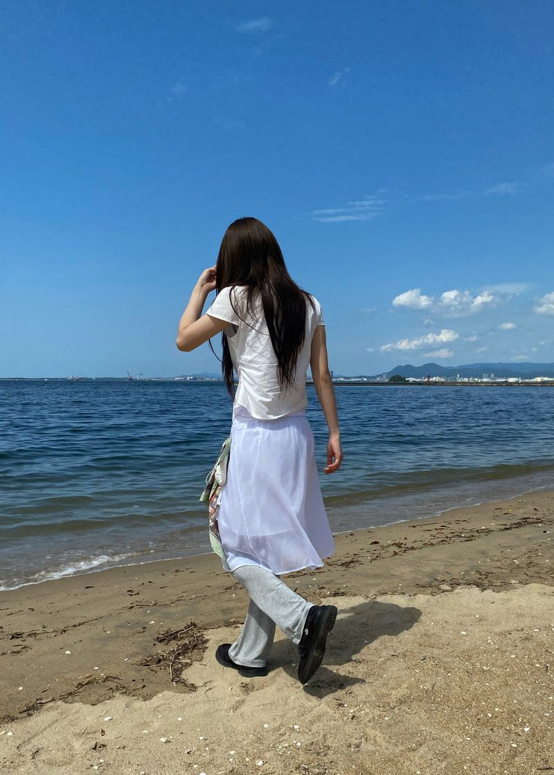 PUFF SLEEVE SHIRRING BLOUSE