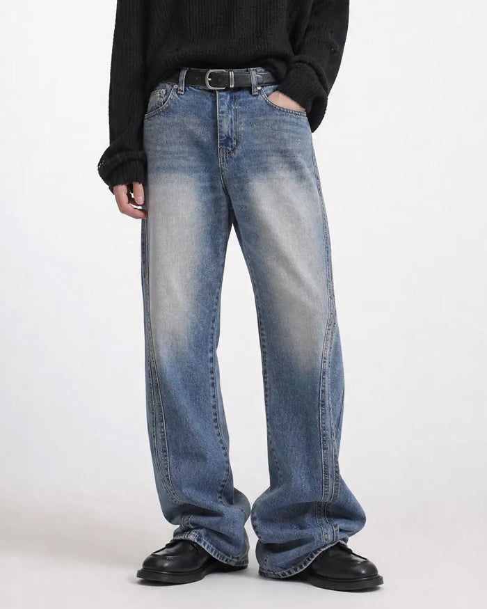 (UNISEX) Vintage Flare Denim Pants