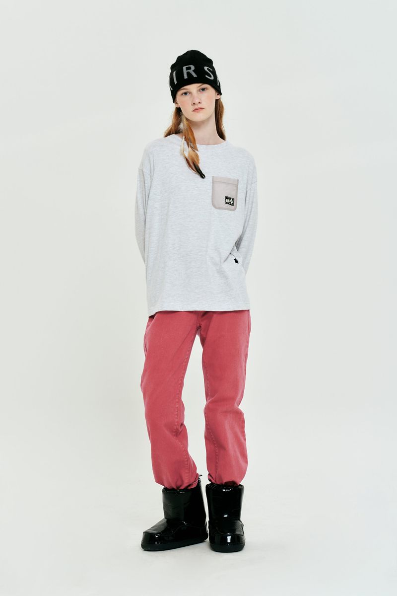 NOMAD GRAPHIC LONG SLEEVE [MELANGE GRAY]