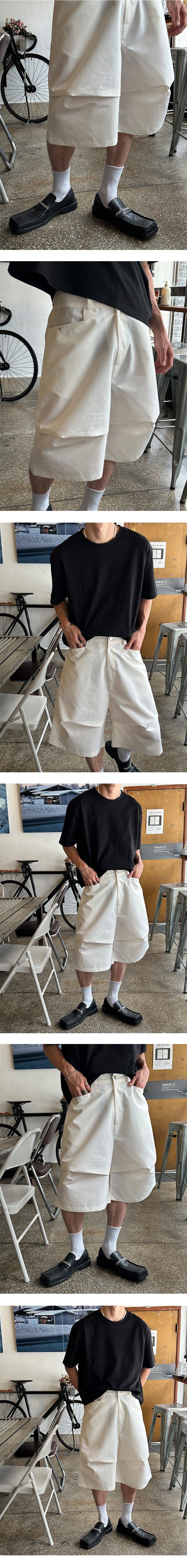 [S/S] Parachute nylon bermuda pants (3color)