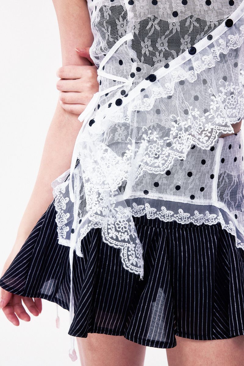 PLÜF Godet Base Skirt (Black)