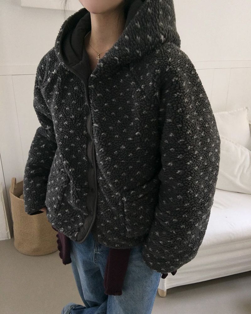 [ORIGINAL] Heart Dot Wool Jumper