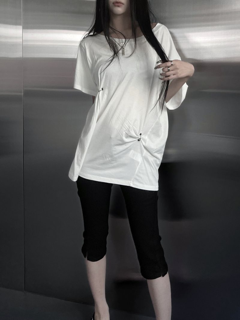 piercing ring one off short sleeve (2color)