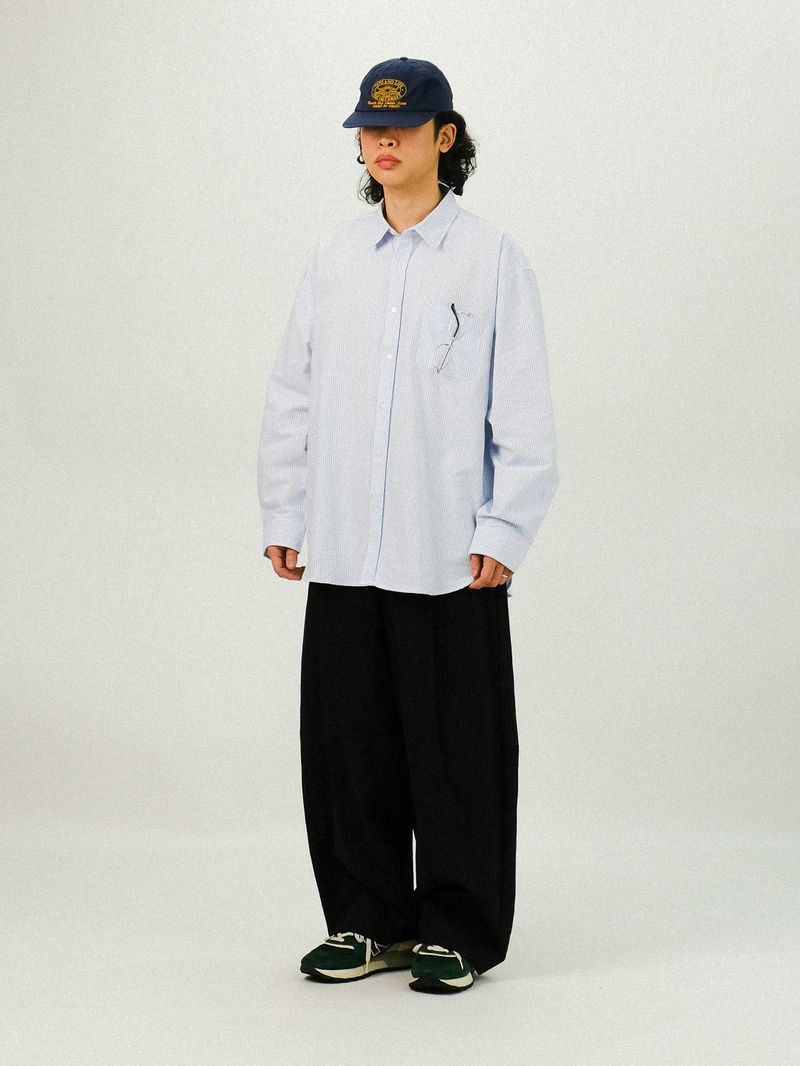 OD Deep One-tuck Wide Banding Pants