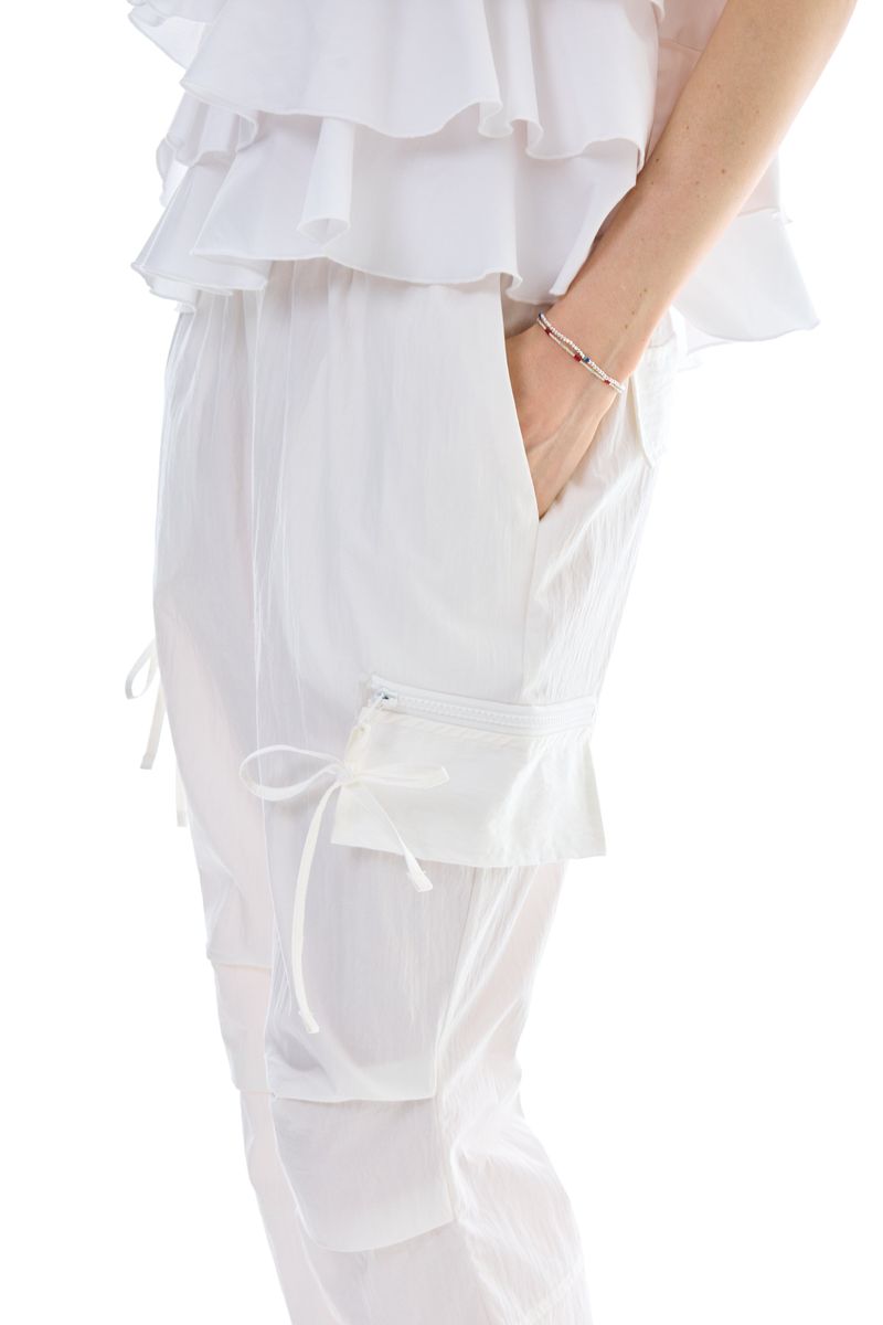 BREEZE BOOTSCUT PANTS / WHITE