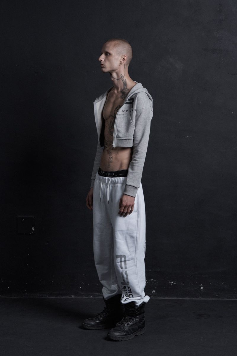 FR SPORTY SWEATPANTS WHITE