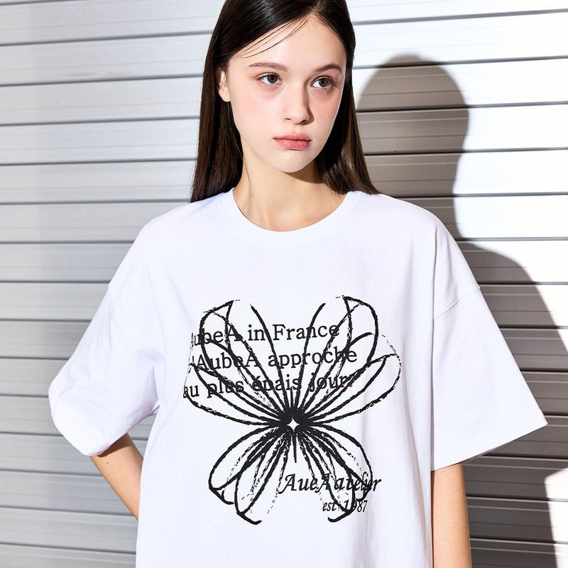 AUBEA DRAWING ATTERIER HALF T (4color)