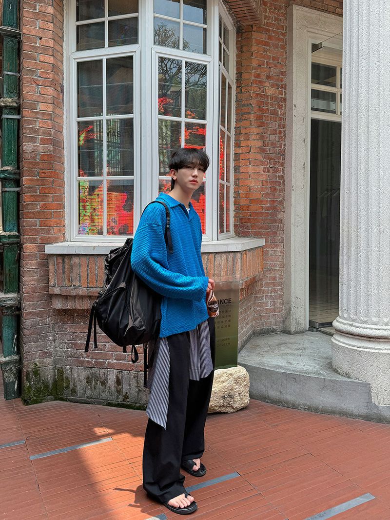 3 TAP Shirt Layered Slacks (2color)