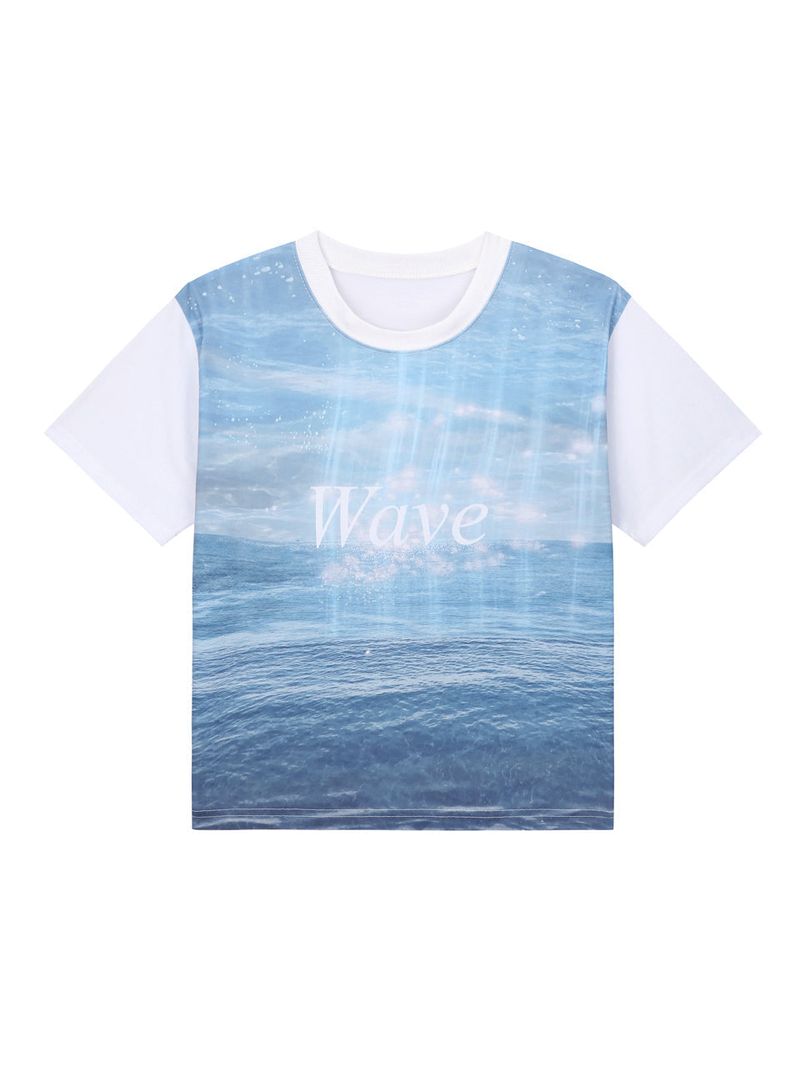 0 3 summer wave t-shirt