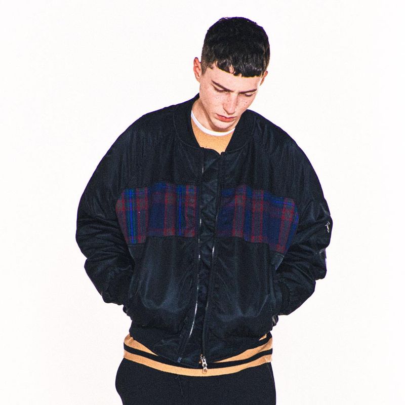 MAGE MA-1 BOMBER JACKET (BLACK)