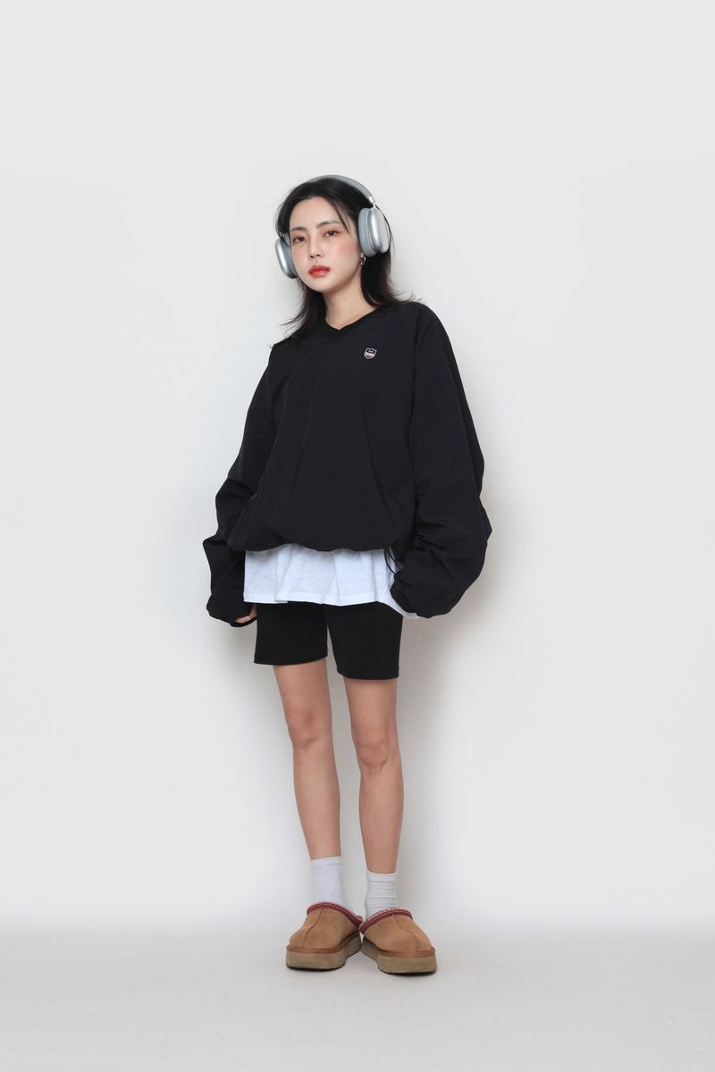 Anorak Warm-up String Sweatshirt