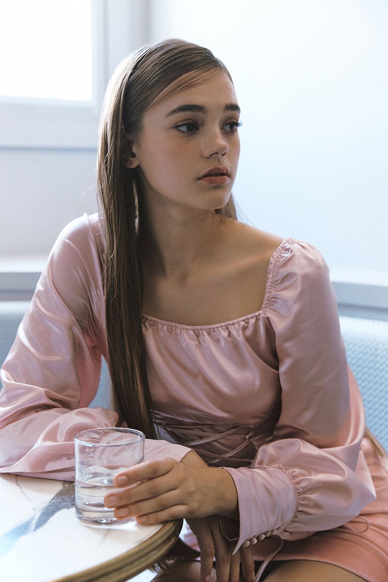 Corset Blouse Pink