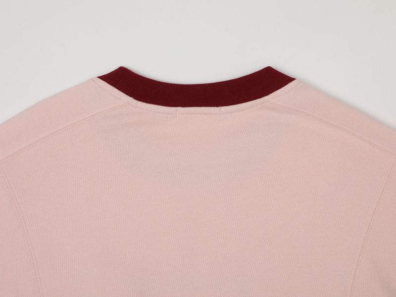 CONTRAST REGLAN CROP SWEATSHIRTS (PINK)