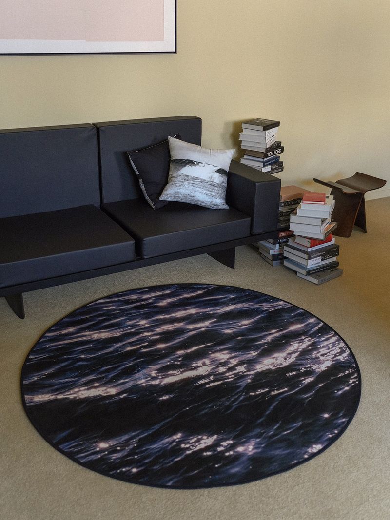 round river light rug