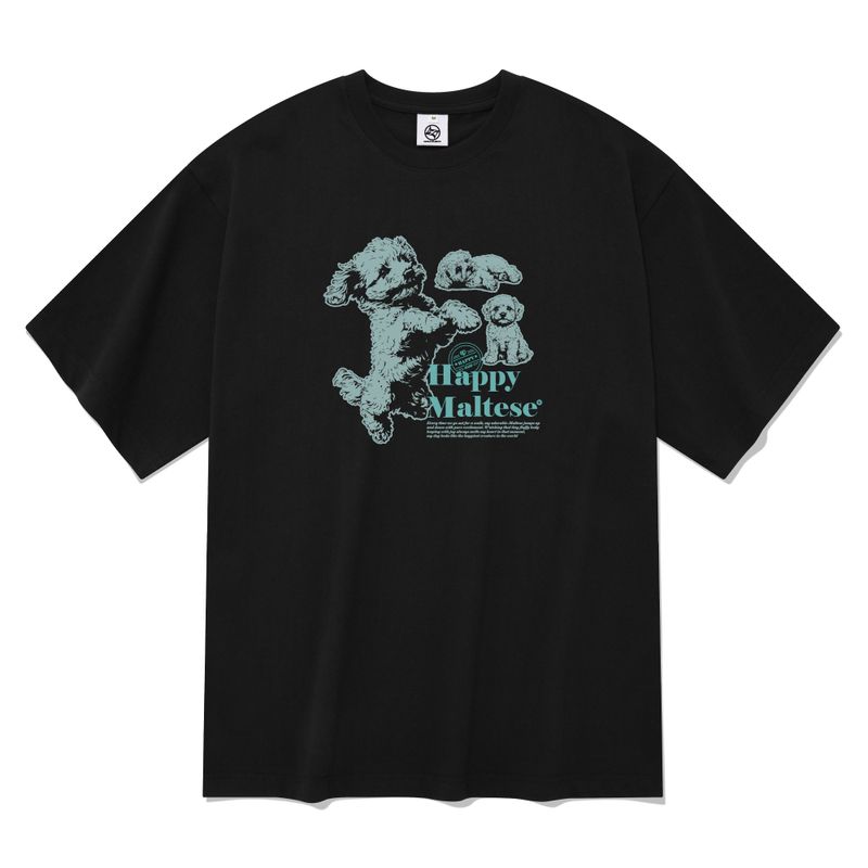 HAPPY MALTESE T-SHIRTS