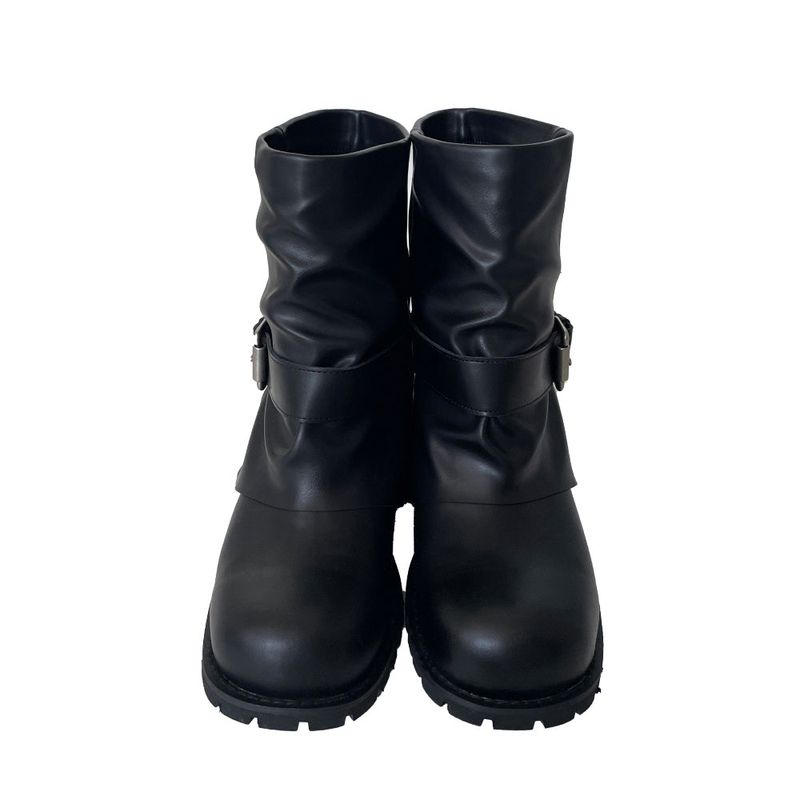Belt low boots