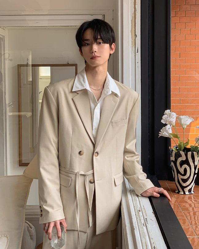 Louis Robe Overblazer Pants Set