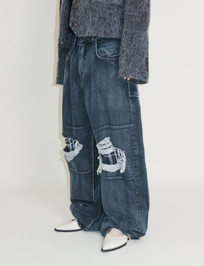 Linda Brush Mohair Crop Long Sleeve Jacket