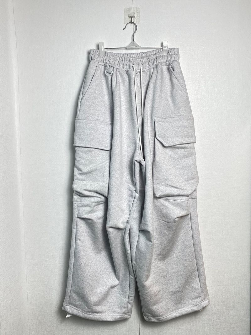 Flicker Cargo Sweat Balloon Pants 2C