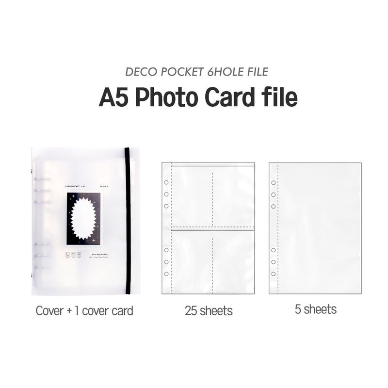 A5 Deco Pocket 6-Ring File