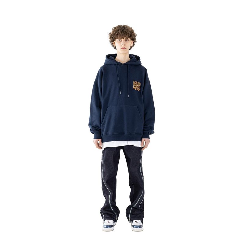 CUSHION LOGO HOODIE MSHHD001-NV