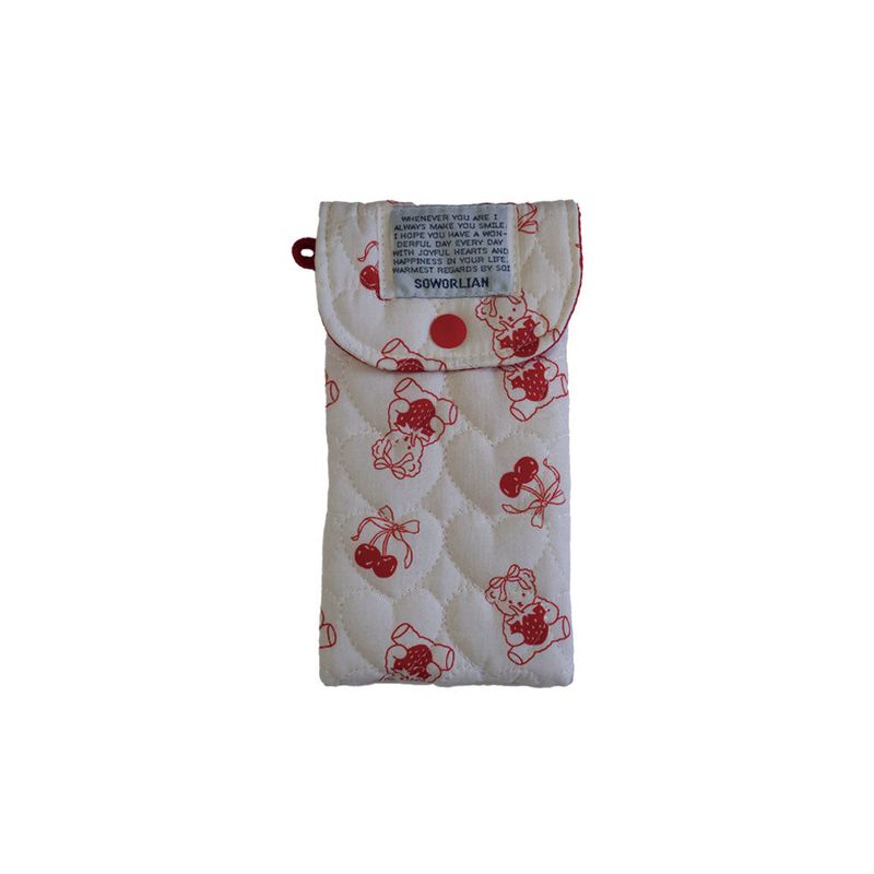 Soworlian(ソウォリアン)の「Pencil Pouch_Strawberry Bear(Miscellaneous Goods/Stationery)」