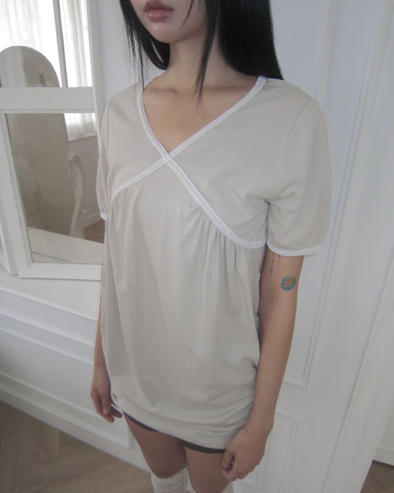 Buten Puff Mini Dress
