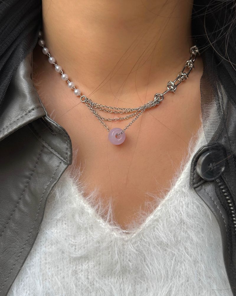 chain layered necklace