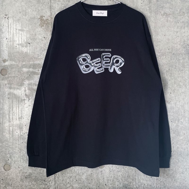 OneDrop 3D BEER Long T shirt