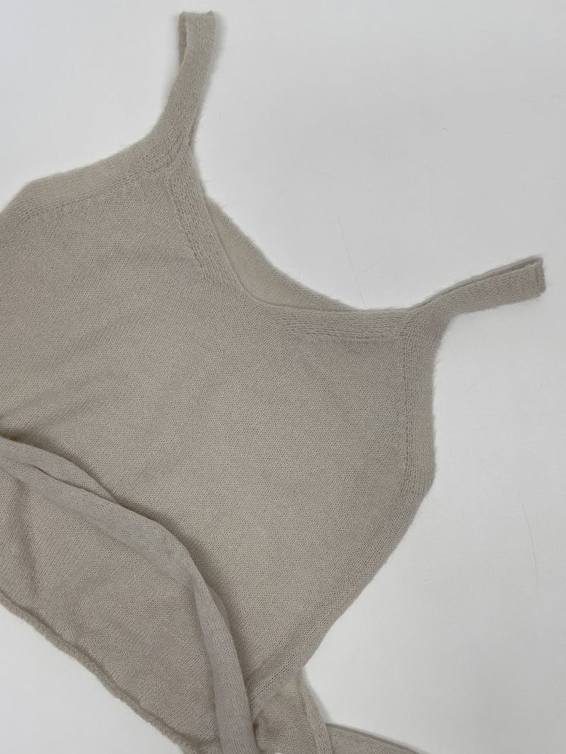 Enne Alpaca Wrap Bustier