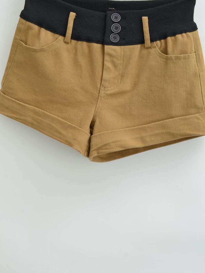 Reni Contrast Band Shorts