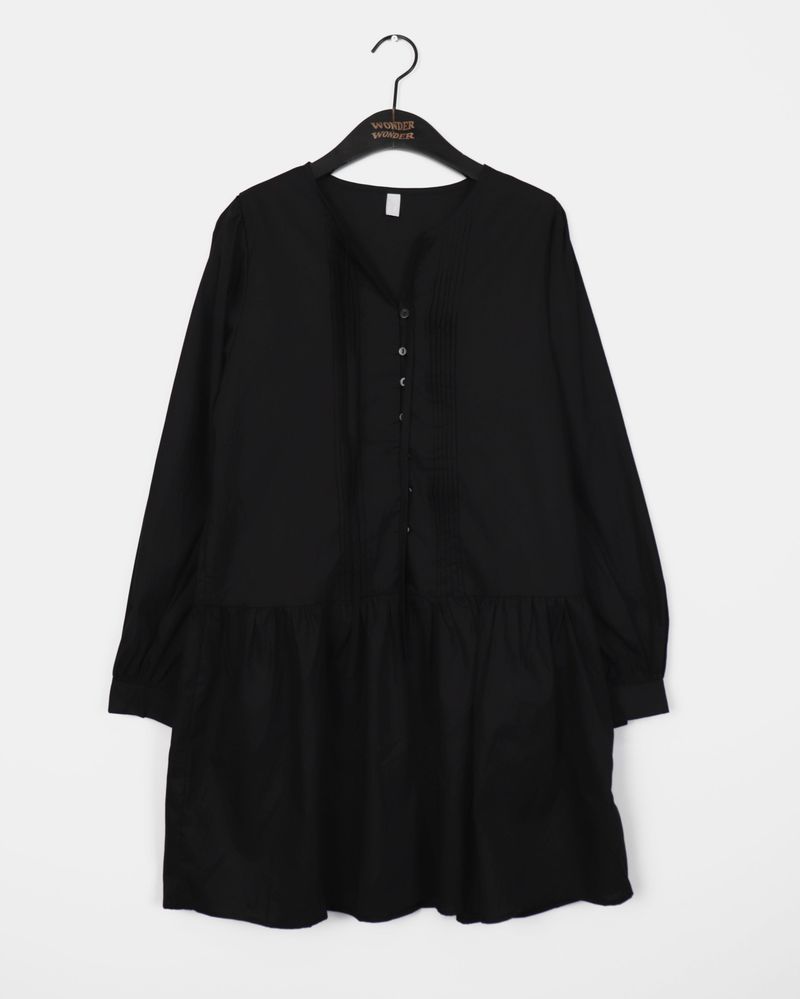 Menin Pintuck Mini Dress