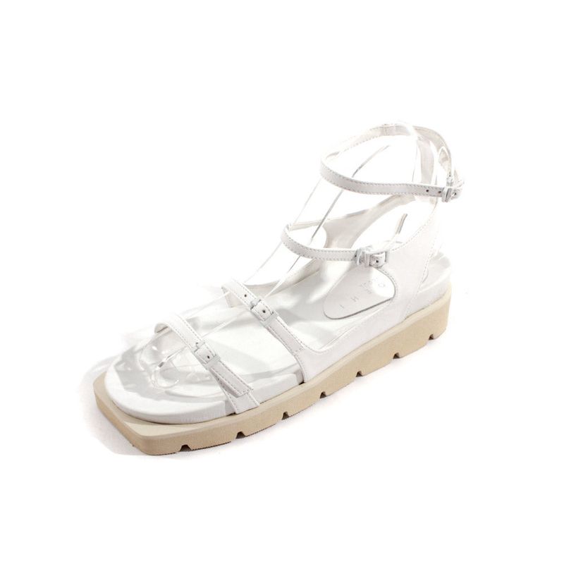 [Cowhide] Netty Strap Platform Sandal_S2503