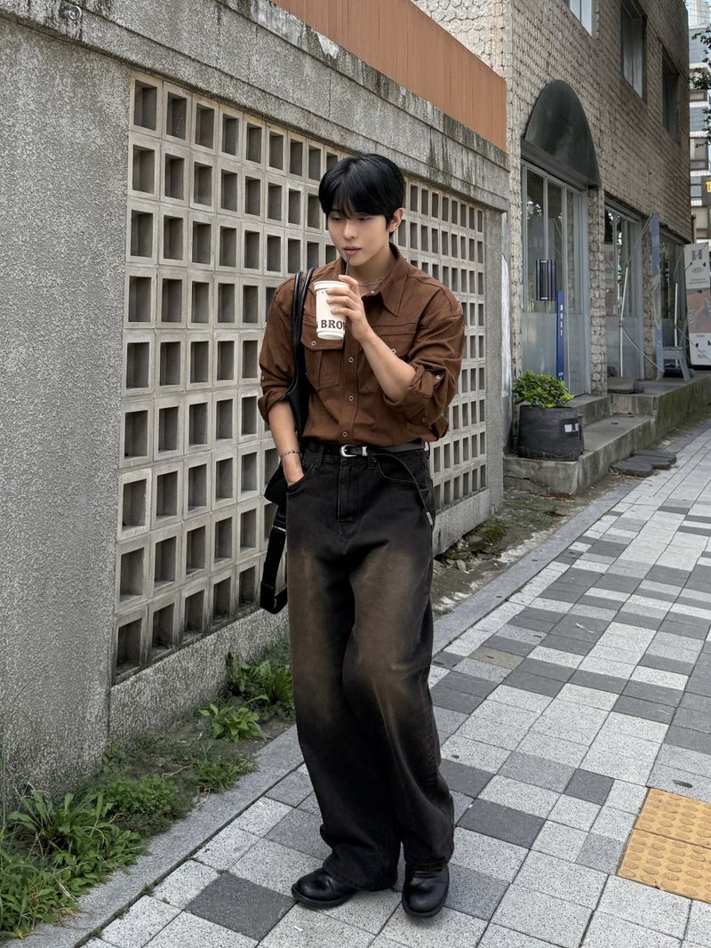 Yard suede western shirt