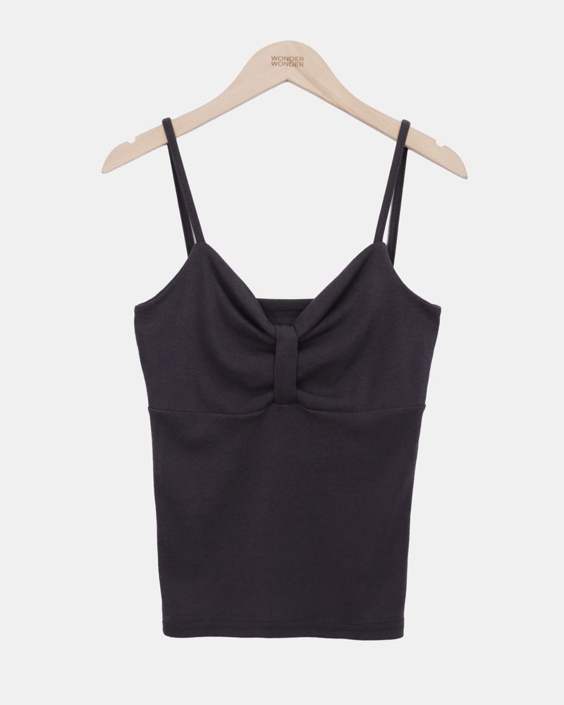 Uer Ribbon Sleeveless Top